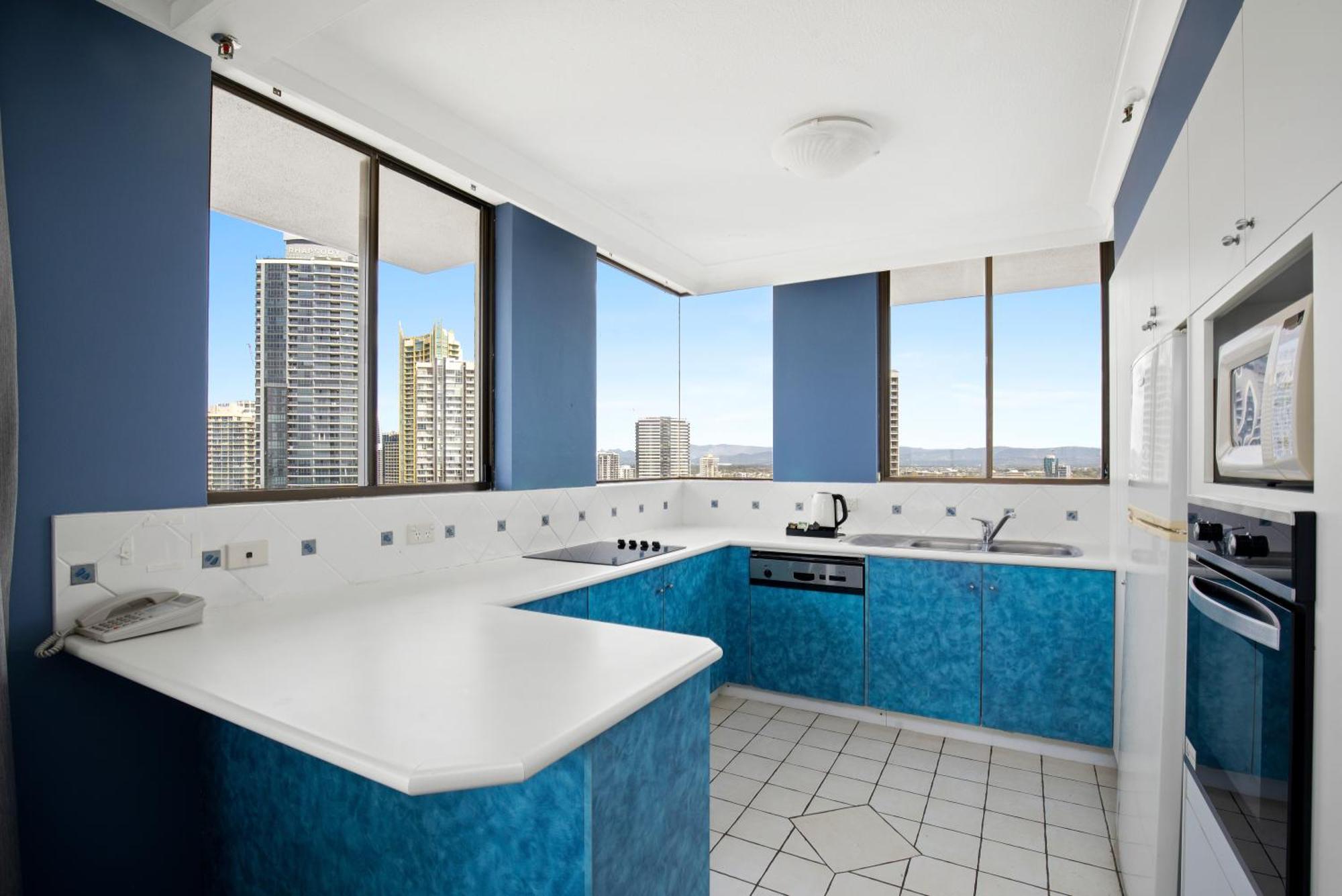 Capricorn One Beachside Holiday Apartments - Official Gold Coast Eksteriør billede