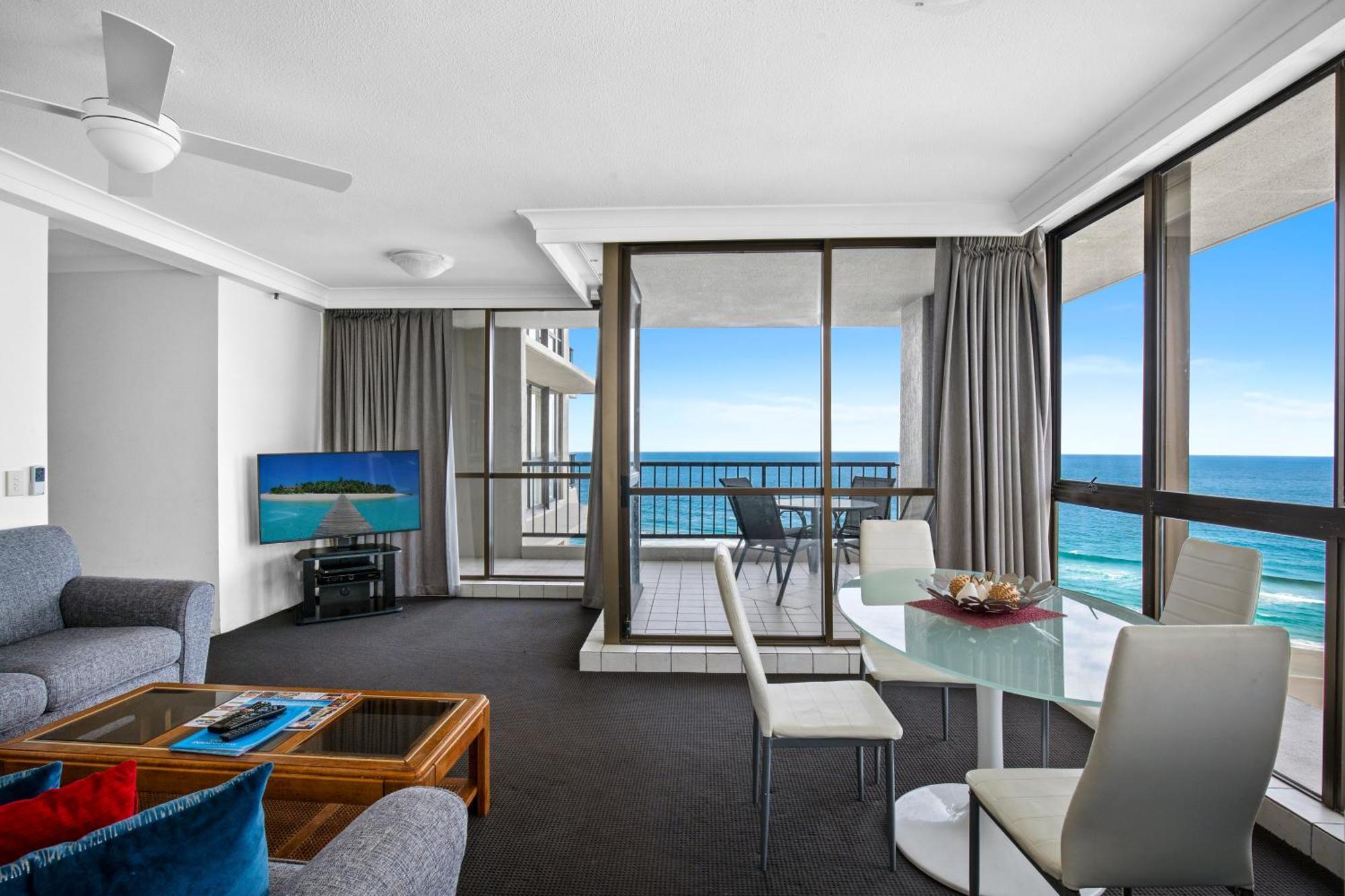 Capricorn One Beachside Holiday Apartments - Official Gold Coast Eksteriør billede
