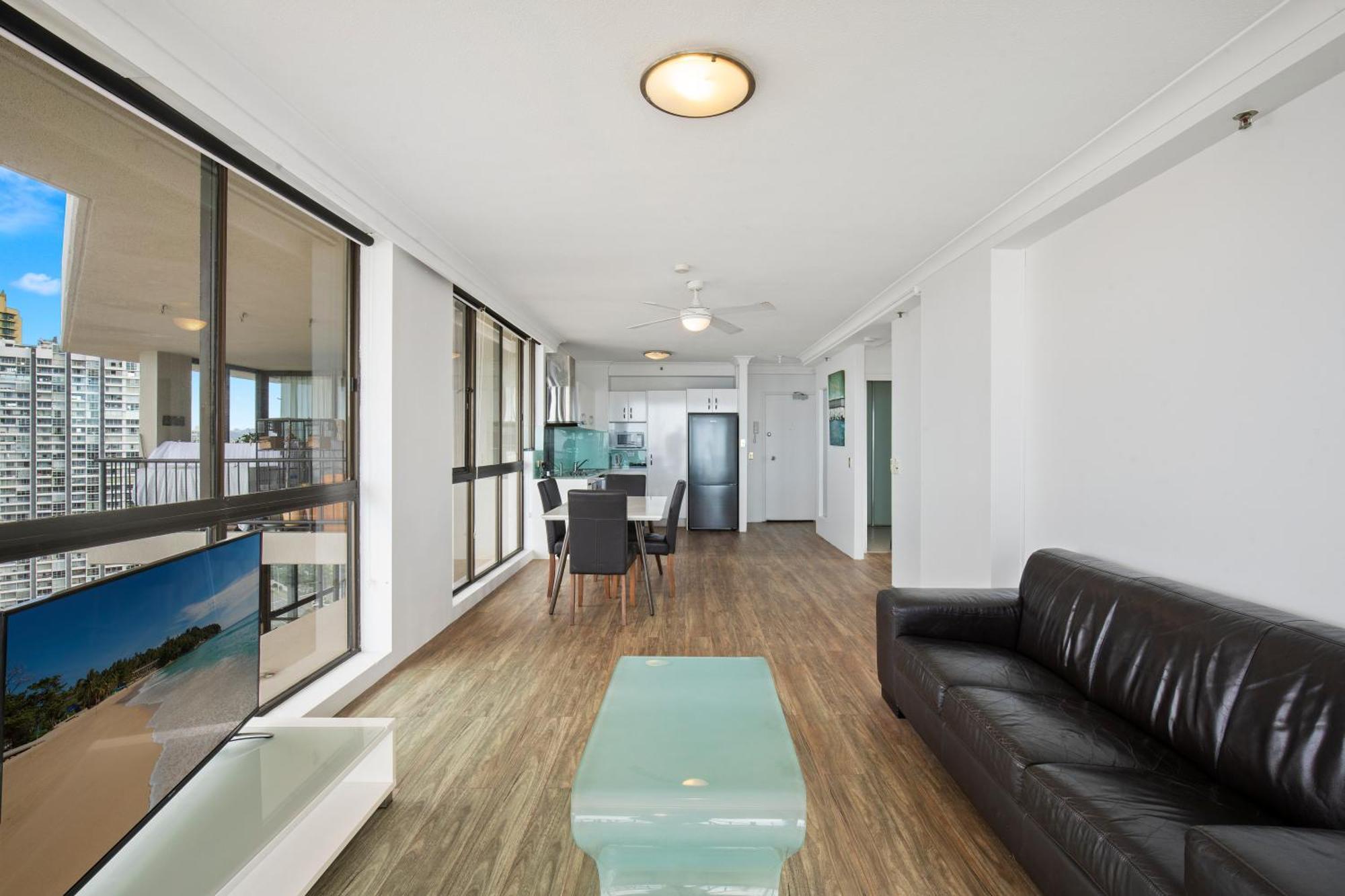 Capricorn One Beachside Holiday Apartments - Official Gold Coast Eksteriør billede