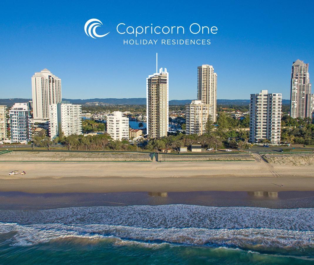 Capricorn One Beachside Holiday Apartments - Official Gold Coast Eksteriør billede