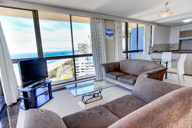 Capricorn One Beachside Holiday Apartments - Official Gold Coast Eksteriør billede